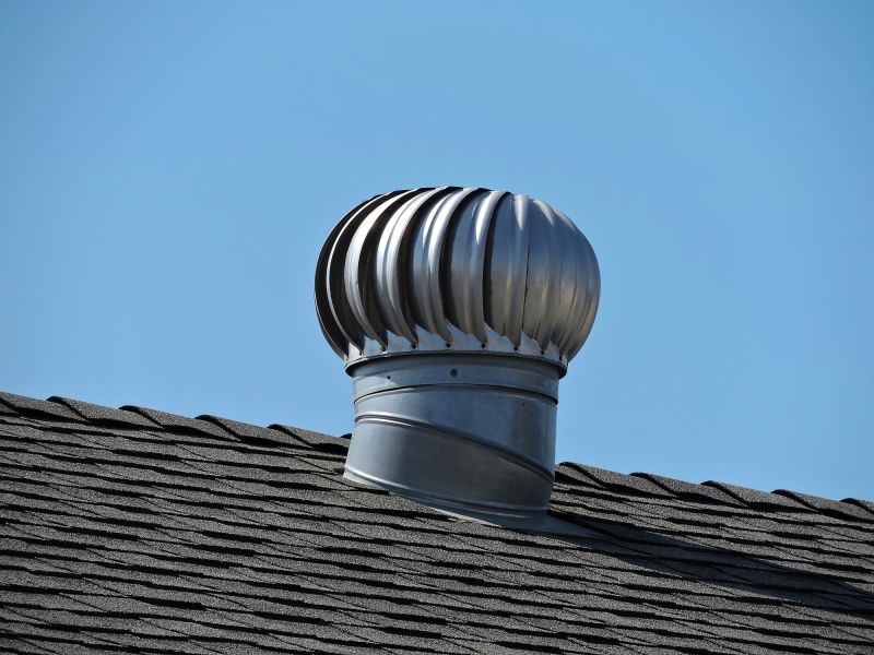 Completed Roof Turbine Repair